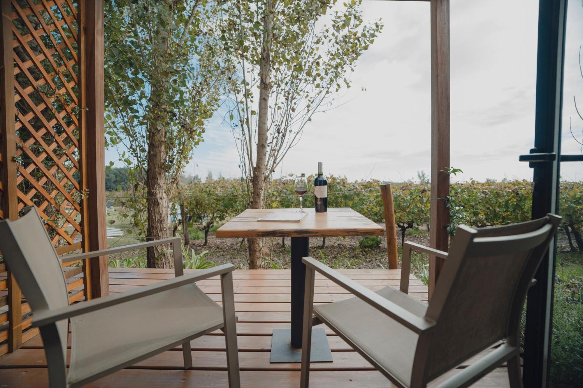 Pizzorno Lodge & Wine Progreso Bagian luar foto